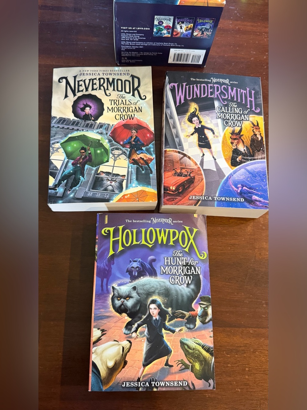 Nevermoor Paperback Gift Set – Jessica Townsend – Books 1–3